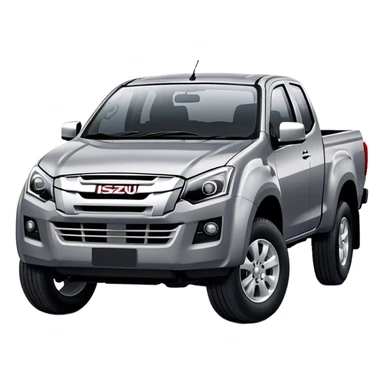 Isuzu D-MAX - Isuzu (Model Year: 2024) (Iconic colour: Grey) sticker