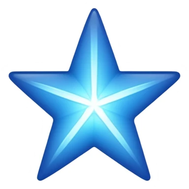 blue star sticker