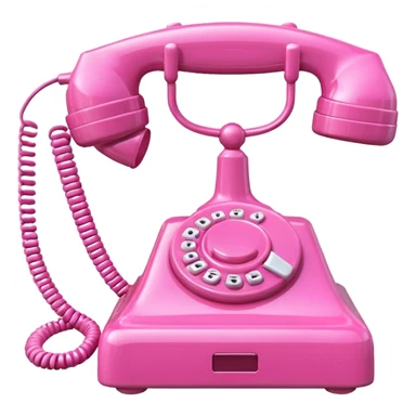 pink 3d phone sticker