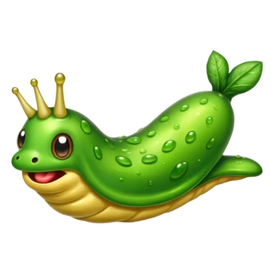 Slurped Nibbles Slug sticker