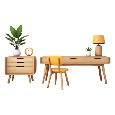 scandinavian style home decor sticker