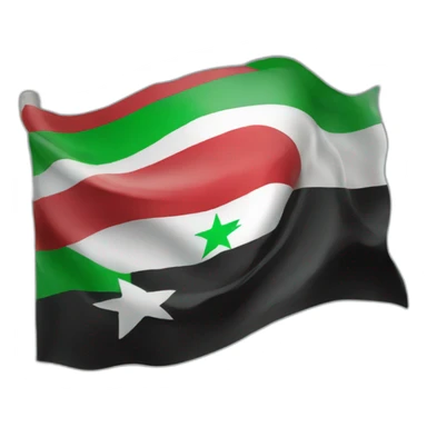 Free Syrian Flag sticker