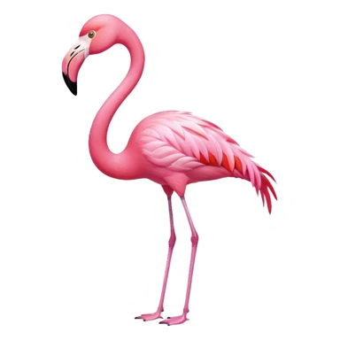 pink flamingo sticker
