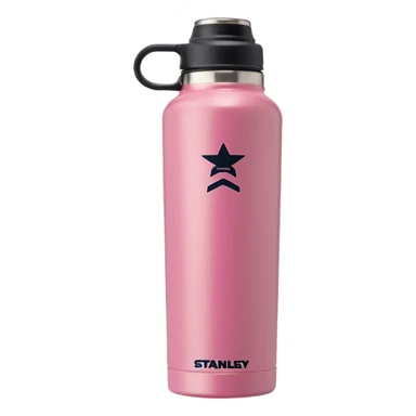 pink stanley water bottle 40 oz tumbler sticker