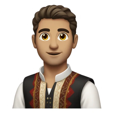 Albanian guy sticker