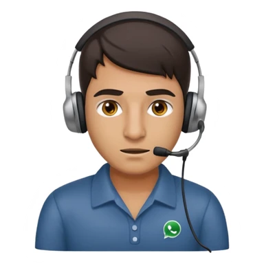 mean looking phone scammer in sketchy call center from pakistan working our of filthy bedroom sticker
