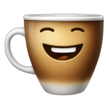 coffee smile tobacco sticker