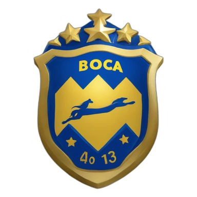 escudo del club atletico boca juniors sticker