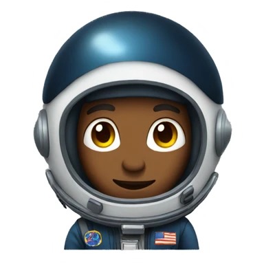 pilot in space sticker