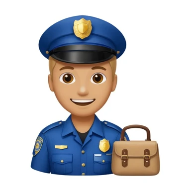 Bag drug fake cop sticker