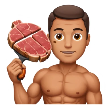 Guy beating meat sticker