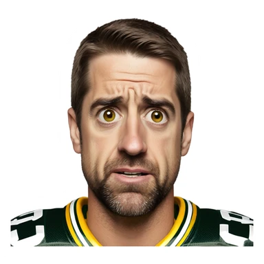 Aaron Rodgers fumbling  sticker