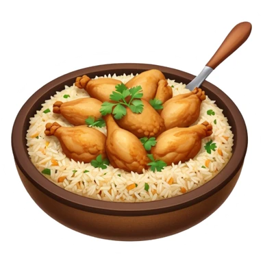 chicken biriyani sticker