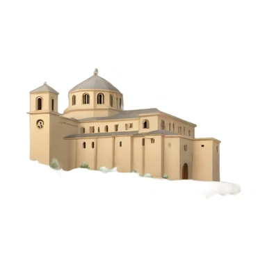 Monserrat monastery sticker