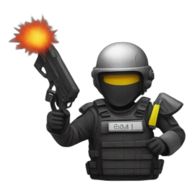 riot control sticker