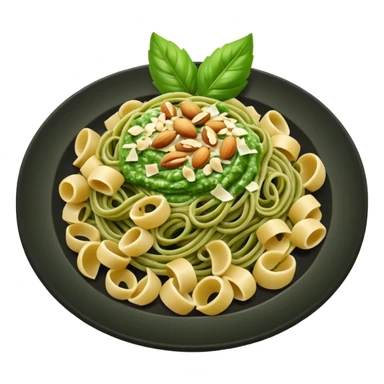 Pesto pasta sticker
