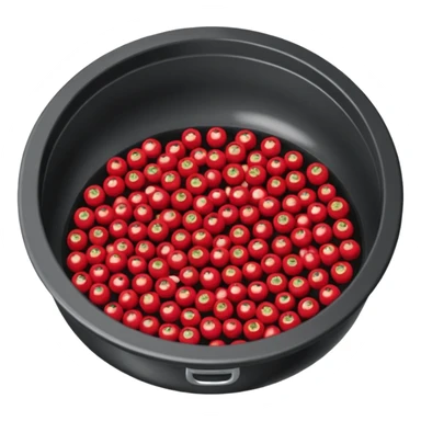 Un tamis avec des trous pour séparer les épicarpes des baies de sichuan des graines noires sticker