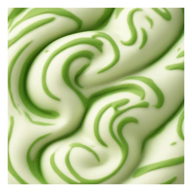 vanilla matcha swirl ice cream  sticker
