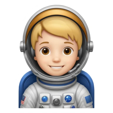 Kid in Astronaut Uniform
 sticker