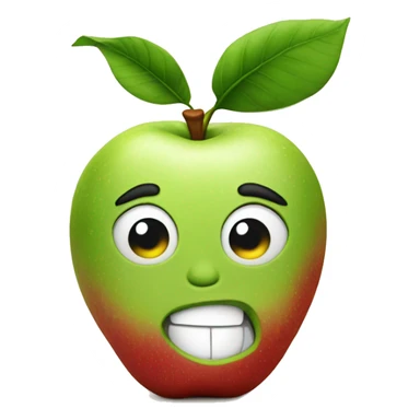 apple o a goa sticker