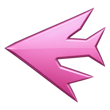 Pink arrow sticker