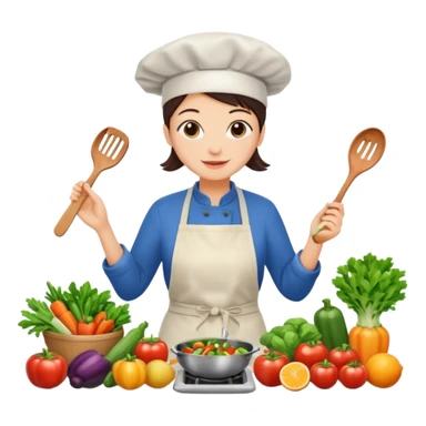 cooking and nutrition sticker