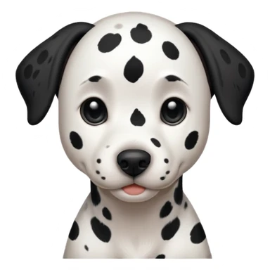 Dalmatian dog sticker