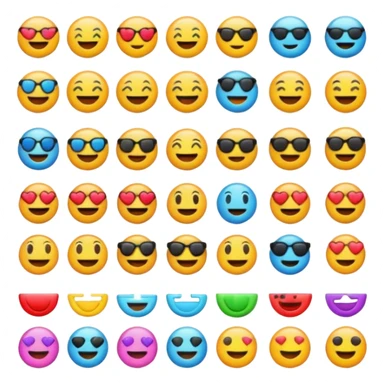 Aesthestic emoji sticker