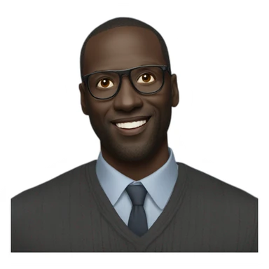 Omar Sy sticker
