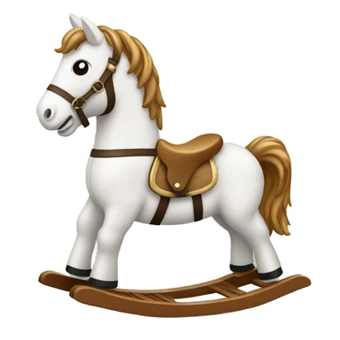 Rocking horse TOY sticker
