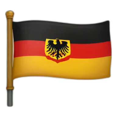 Flag of German empire sticker