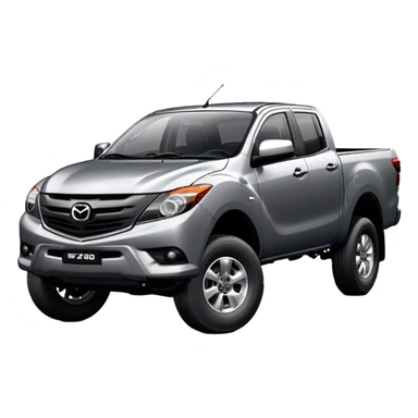 Mazda BT-50 - Mazda (Model Year: 2022) (Iconic colour: Dark Silver) sticker