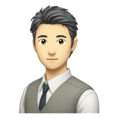 Ikari Shinji sticker