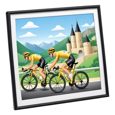 tour de france sticker