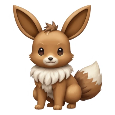 Lopunny-Eevee-fusion (full body) sticker