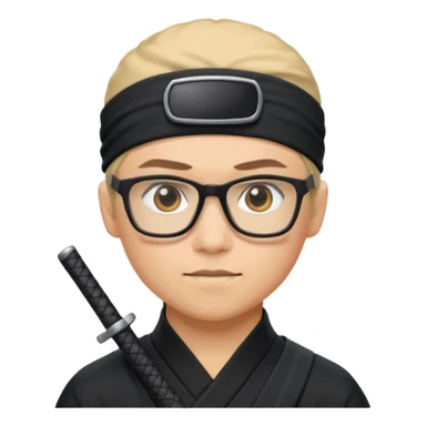 ninja nerd sticker