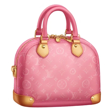 Pink louis vuitton bag sticker