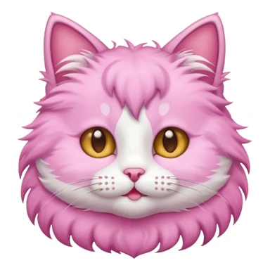 Cute Cat pink sticker