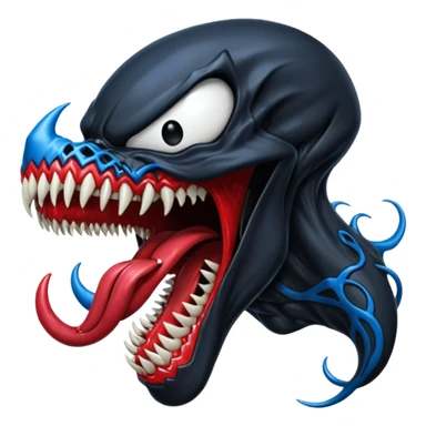 venom + el azotamentes sticker