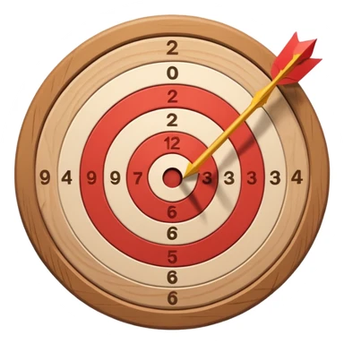 TIRO AL BLANCO CON FLECHA sticker