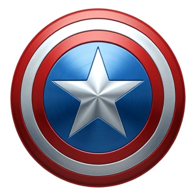 captain america shield emoji 3d sticker