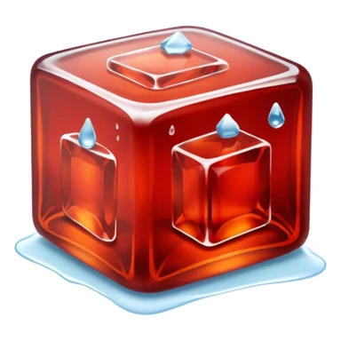 negroni without fruit in the glas but one big icecube sticker