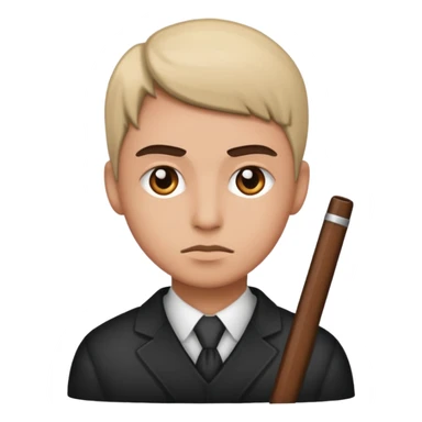 Criminal offense side eye sticker