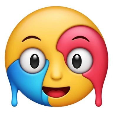 Make a weird emoji sticker