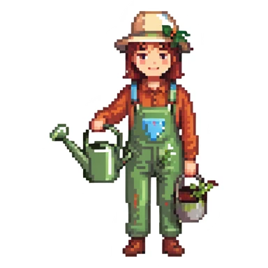 black gardener sticker