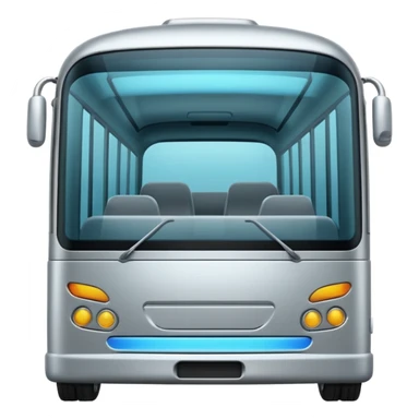 futuristic bus sticker