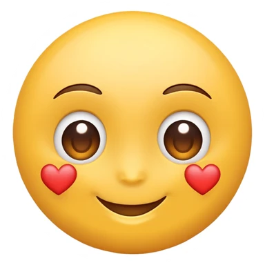 smiling face with heart eyes sticker