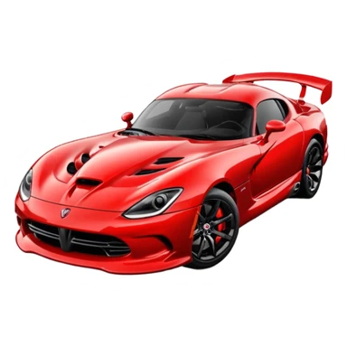 Dodge viper logo sticker