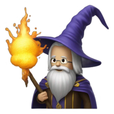 wizard assembling a nuke sticker