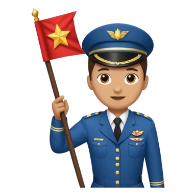 banner carrier from Parade Marchers sticker